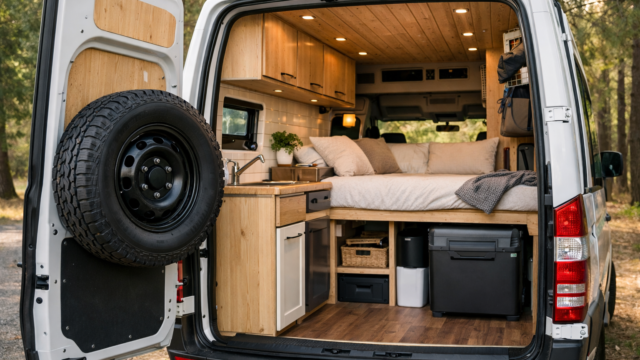 Why Every Campervan Conversion Should Include a Spare Wheel Plan