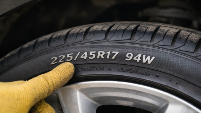 How to read the numbers on your tyre