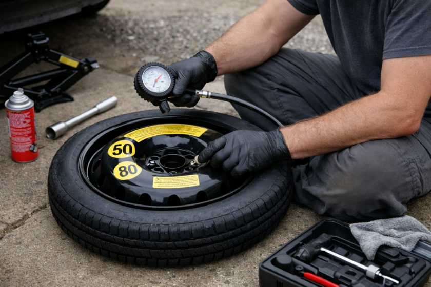 Space Saver Spare Maintenance Checklist 2 Space Saver Spare wheel Maintenance
