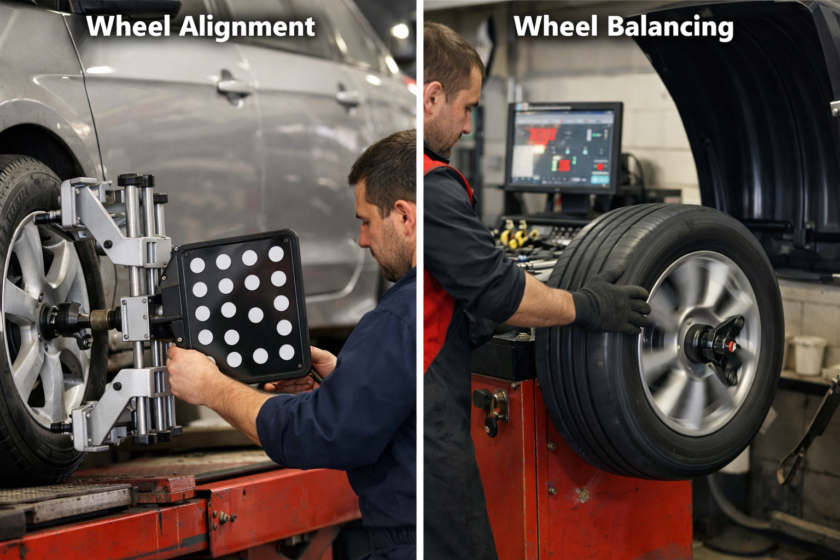 Wheel alignment vs wheel balancing – what’s the difference